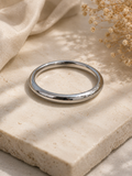BANGLE 1ONLY PLATA ROUND
